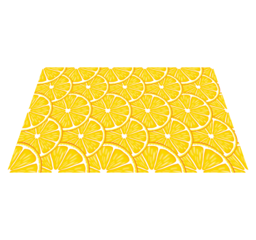 Fresh lemon pattern izvirna jedilna podloga - TenStickers