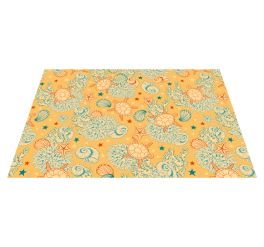 Shell pattern tableware izvirna jedilna podloga - TenStickers