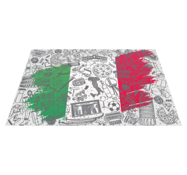 Italijansko tapeta vinil pogrinjki - TenStickers