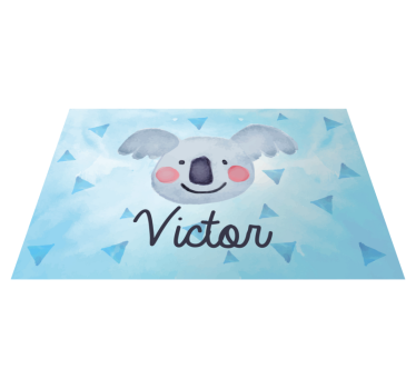 Cute koala face otroški pogrinjek za mizo - TenStickers