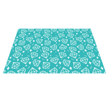 Diamond pattern background izvirna jedilna podloga - TenStickers