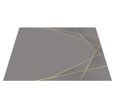 Sive tone geometrijske oblike elegantne namizne pogrinjke - TenStickers
