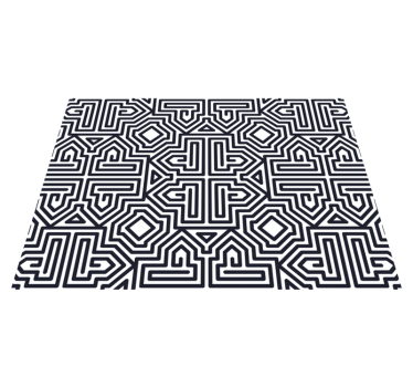 Abstract geometric pattern teksturni pogrinjek - TenStickers
