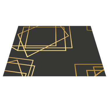 Geometrijske oblike elegantne namizne pogrinjke - TenStickers