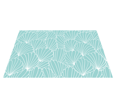 Shell patterned surface teksturna pogrinjek - TenStickers