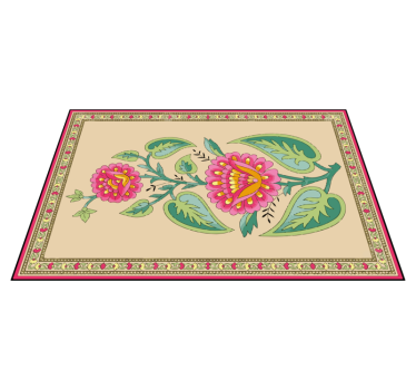 Floral patterned centerpiece izvirna jedilna podloga - TenStickers