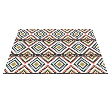 Geometric patterned surface izvirna jedilna podloga - TenStickers