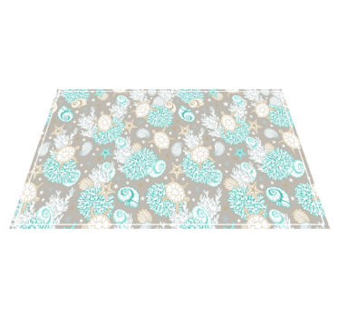 Shell-patterned surface izvirna jedilna podloga - TenStickers