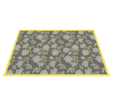 Floral print overlay izvirna jedilna podloga - TenStickers