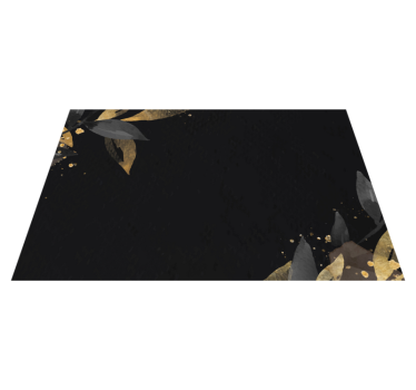 Refined leaf motifs elegantna pogrinjek - TenStickers