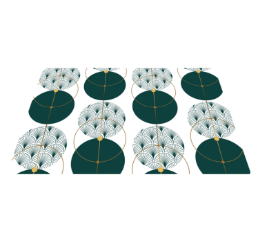 Elegant geometric concept elegantna pogrinjek - TenStickers