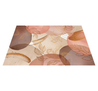 Glamur stil abstrakcija elegantni namizni pogrinjki - TenStickers