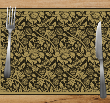 Botanical elegance elegantna pogrinjek - TenStickers