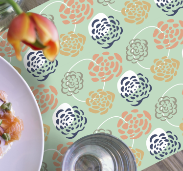 Botanical print art izvirna jedilna podloga - TenStickers