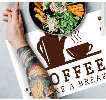 Coffee break quote pogrinjek s citati - TenStickers