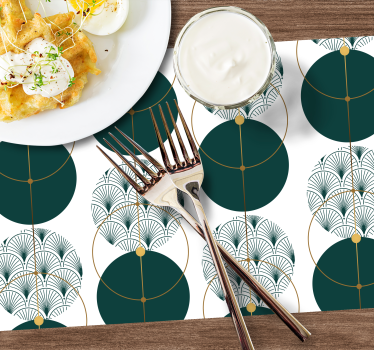 Elegant geometric concept elegantna pogrinjek - TenStickers