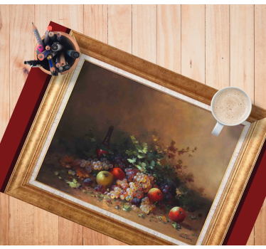 Fruit arrangement artwork izvirna jedilna podloga - TenStickers