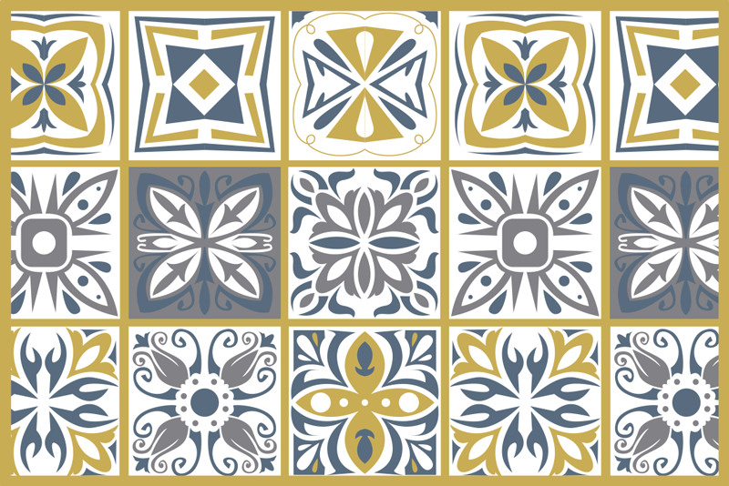 Klasična vintage Izvirna jedilna podloga - TenStickers