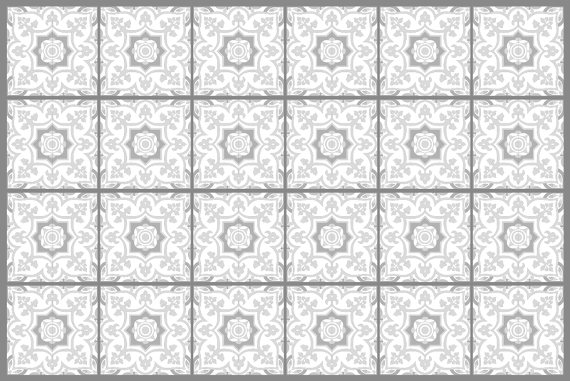 Sivi toni Izvirna jedilna podloga - TenStickers