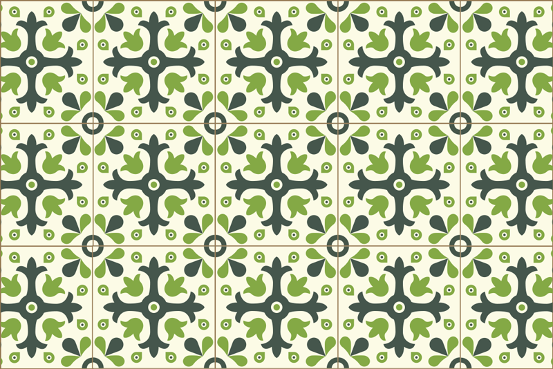 Zelena hidravlika Izvirna jedilna podloga - TenStickers