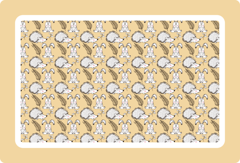 Divjadi divjega prašiča in zajcev - TenStickers