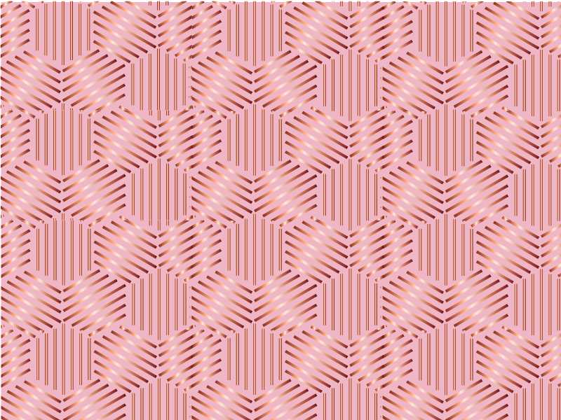 Sodobni pogrinjki iz kovinskega šesterokotnika - TenStickers