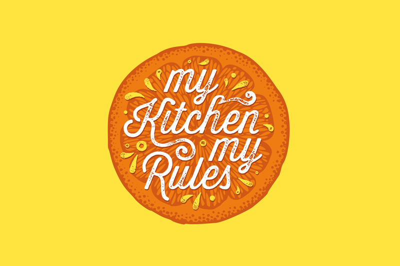 Kitchen rule statement pogrinjek s citati - TenStickers