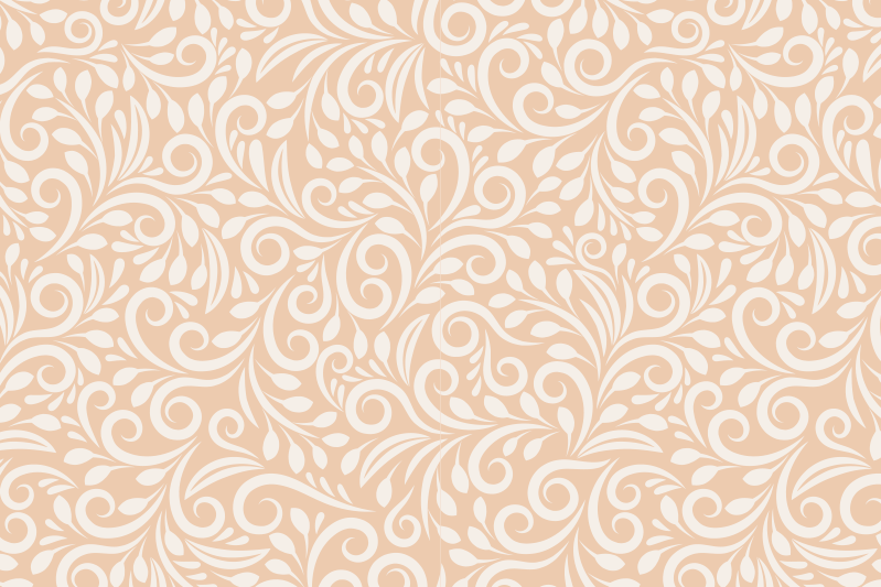 Elegant botanical element teksturni pogrinjek - TenStickers