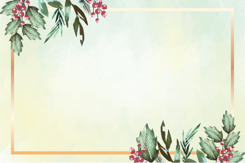 Floral minimalist tabletop sodobno podložje - TenStickers