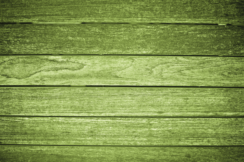 Green wooden surface teksturna pogrinjek - TenStickers