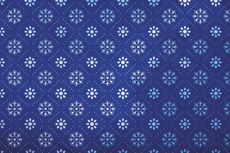 Navy patterned surface teksturna pogrinjek - TenStickers