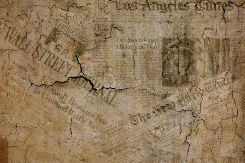 Cracked paper surface teksturna pogrinjek - TenStickers