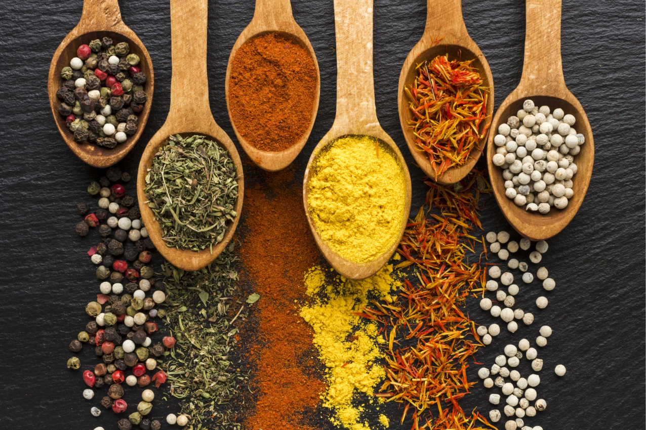 Waffle and spices izvirna jedilna podloga - TenStickers