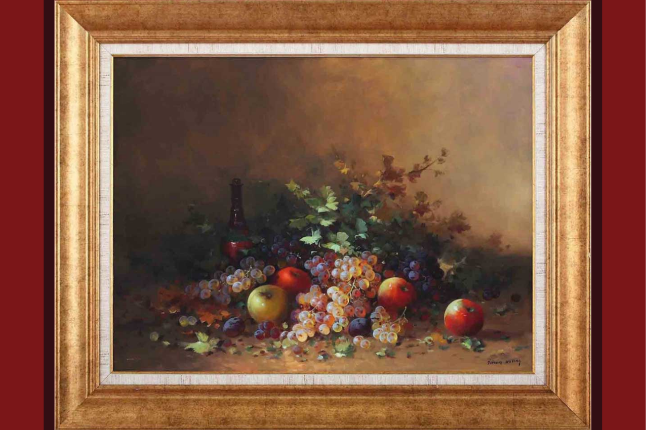 Fruit arrangement artwork izvirna jedilna podloga - TenStickers