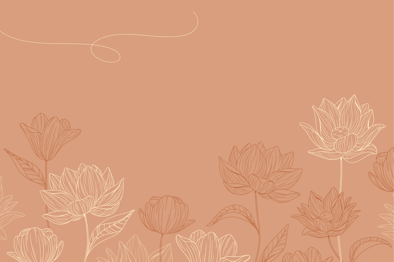 Nežne rože nežne barve pogrinjki - TenStickers