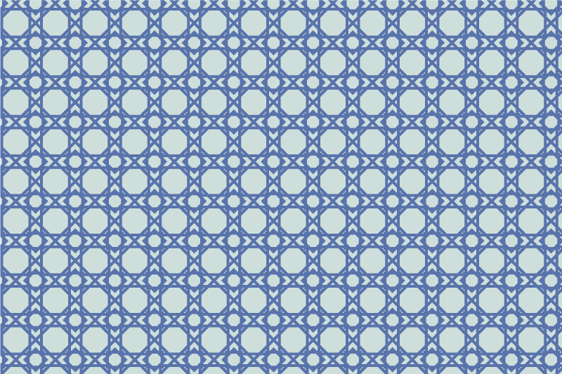 Elegant blue pattern teksturna pogrinjek - TenStickers