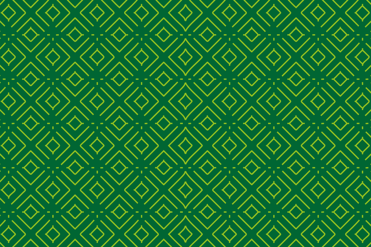 Geometric green pattern teksturna pogrinjek - TenStickers