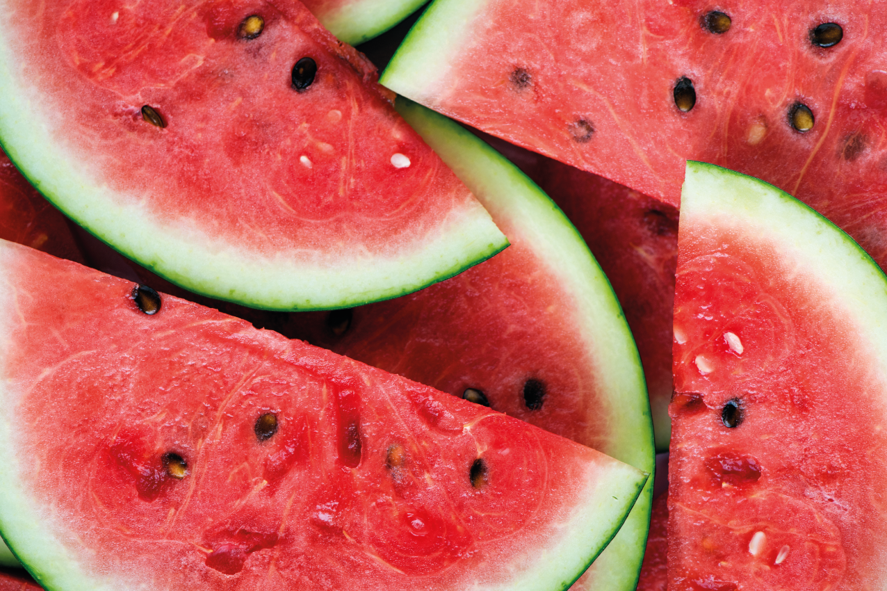 Sliced watermelon patterns otroški pogrinjek za mizo - TenStickers