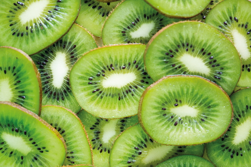 Fresh kiwi slices teksturirani pogrinjek - TenStickers