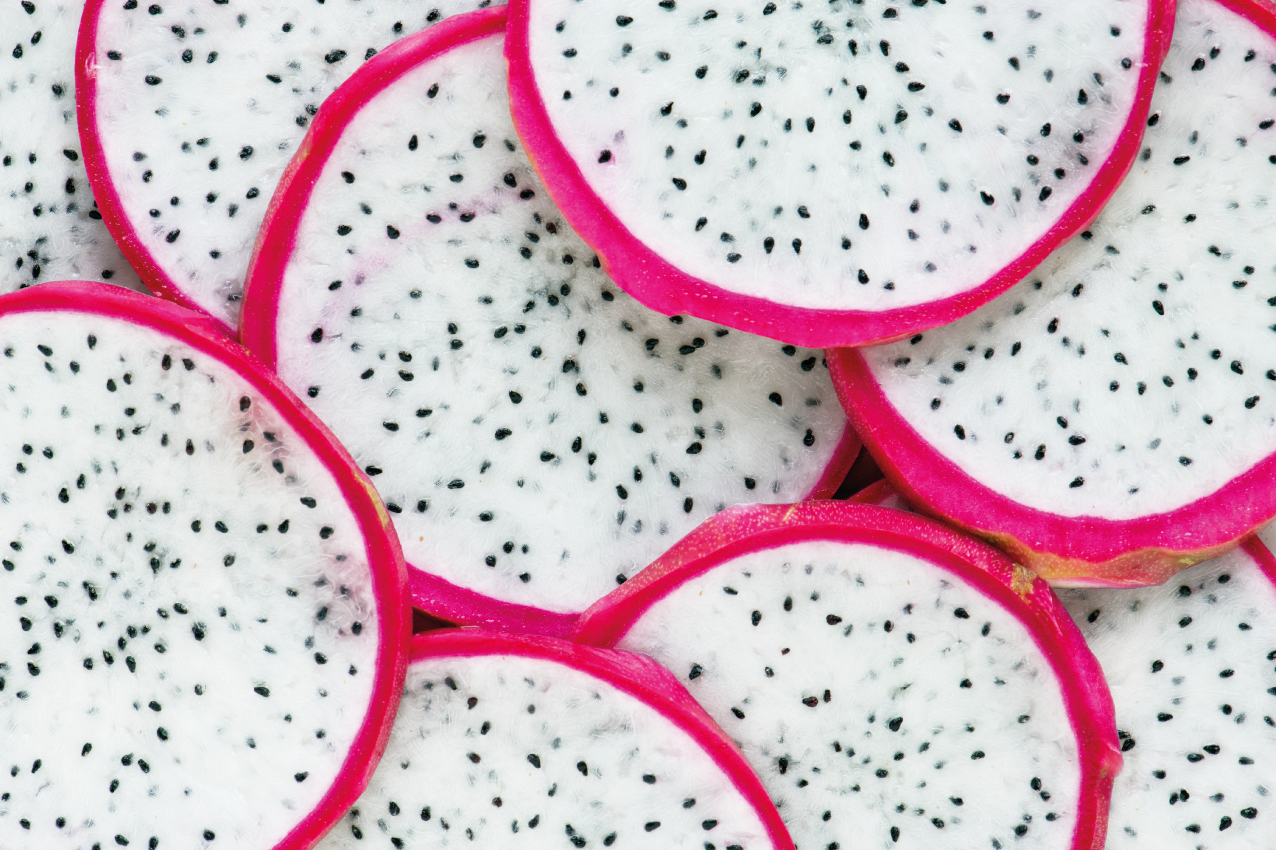 Dragon fruit slice izvirna jedilna podloga - TenStickers