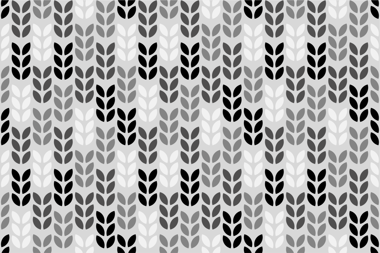 Leaf pattern arrangement teksturni pogrinjek - TenStickers