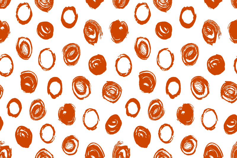 Circular brushstroke pattern teksturna pogrinjek - TenStickers