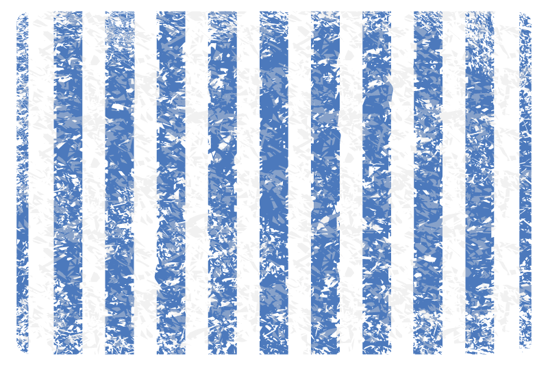Striped surface pattern teksturna pogrinjek - TenStickers