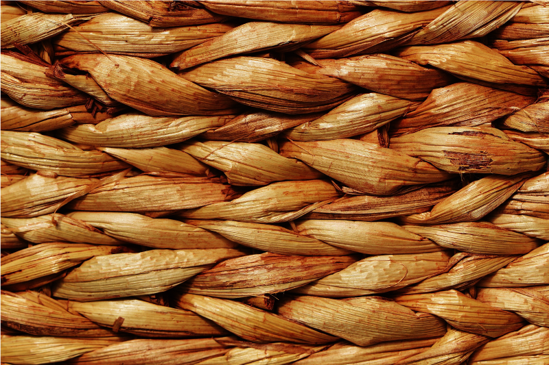 Braided natural mat teksturni pogrinjek - TenStickers