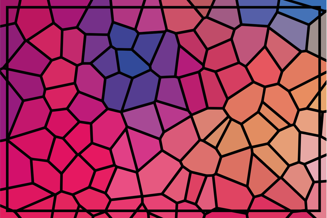 Originalne pogrinjke z živahnimi barvami - TenStickers