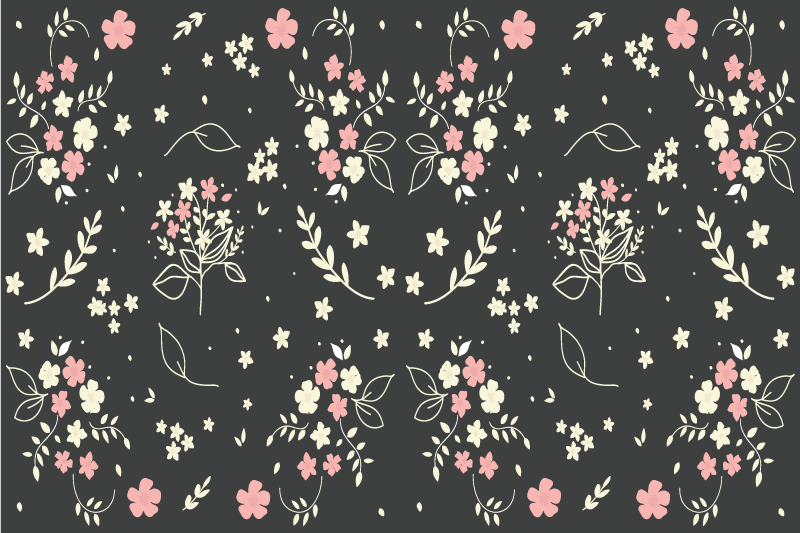 Blooming element surface izvirna jedilna podloga - TenStickers