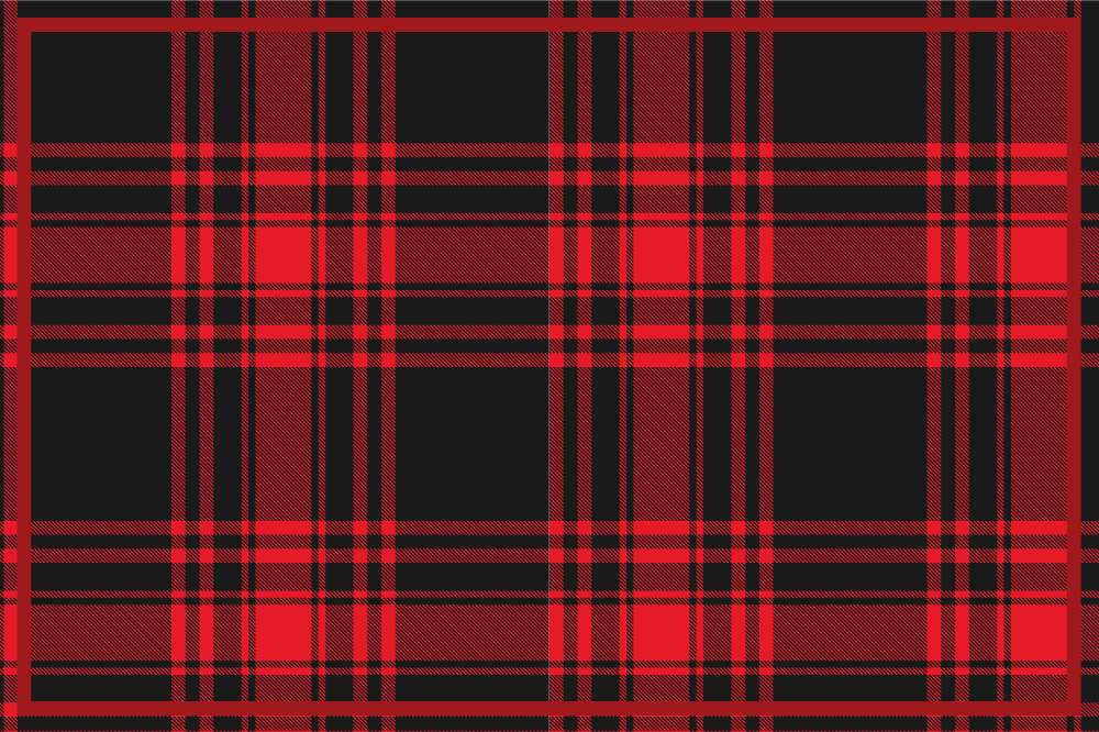 Tartan pattern table surface teksturni pogrinjek - TenStickers