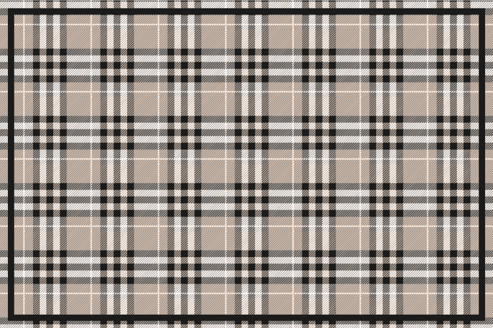 Classic plaid pattern teksturni pogrinjek - TenStickers