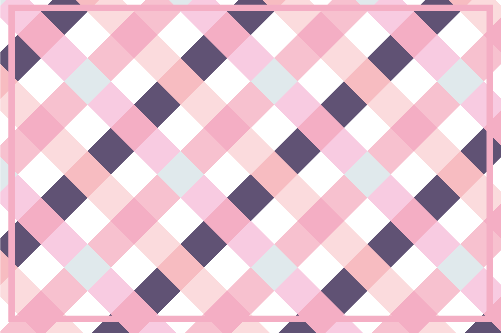 Plaid pattern with soft hues teksturni pogrinjek - TenStickers