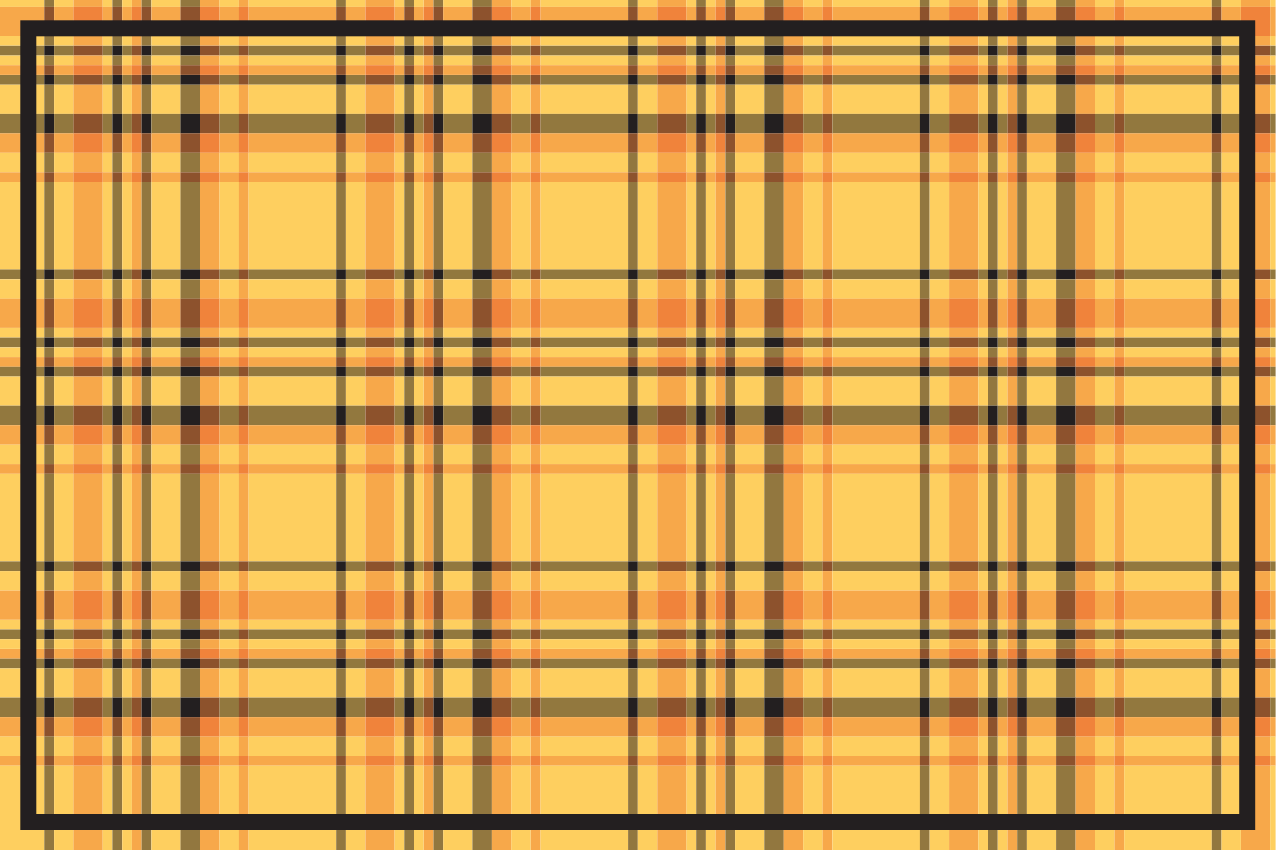 Plaid checkered pattern teksturna pogrinjek - TenStickers